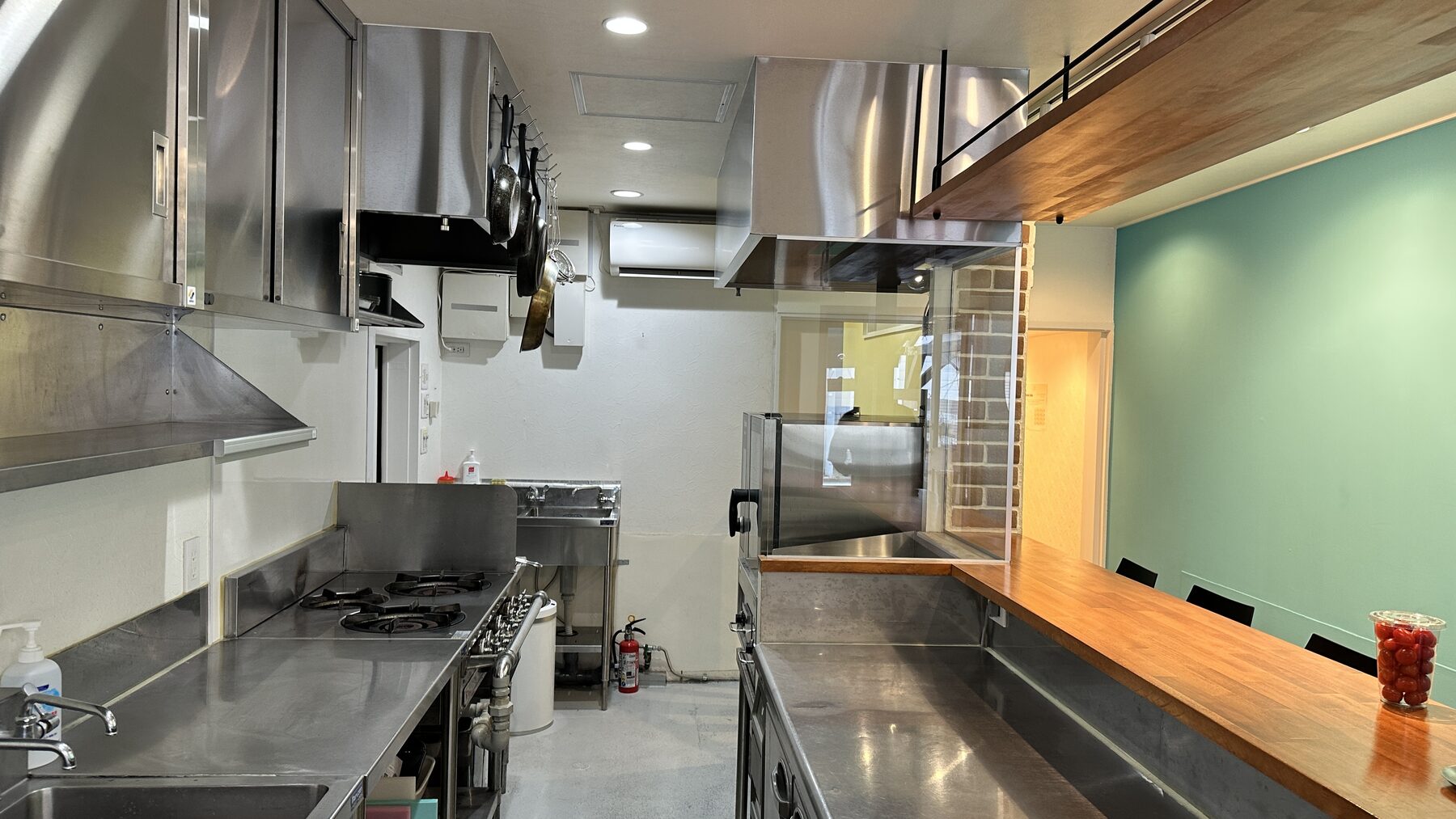 Professional kitchen at THE PARK